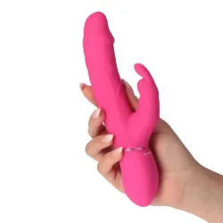 Vibratore Rabbit Thrill Bunny rosa 21 cm Vibratore Rabbit Thrill Bunny rosa 21 cm