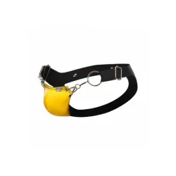 Jockstrap giallo catena+clip Dngeon Jockstrap giallo catena+clip Dngeon