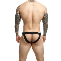 Jockstrap giallo catena+clip Dngeon Jockstrap giallo catena+clip Dngeon