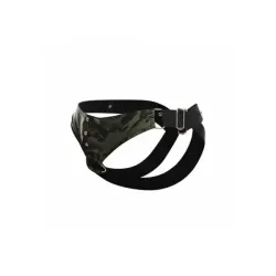 Jockstrap e anello pene mimetico verde Dngeon Jockstrap e anello pene mimetico verde Dngeon