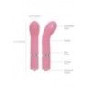 Vibratore mini per punto G silicone rosa Vibratore mini per punto G silicone rosa