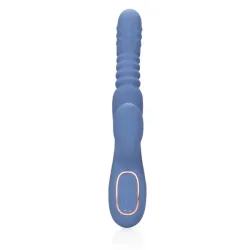 Vibratore Rabbit scaldante a spinta 24 cm Vibratore Rabbit scaldante a spinta 24 cm