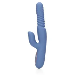 Vibratore Rabbit scaldante a spinta 24 cm Vibratore Rabbit scaldante a spinta 24 cm