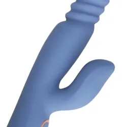 Vibratore Rabbit scaldante a spinta 24 cm Vibratore Rabbit scaldante a spinta 24 cm