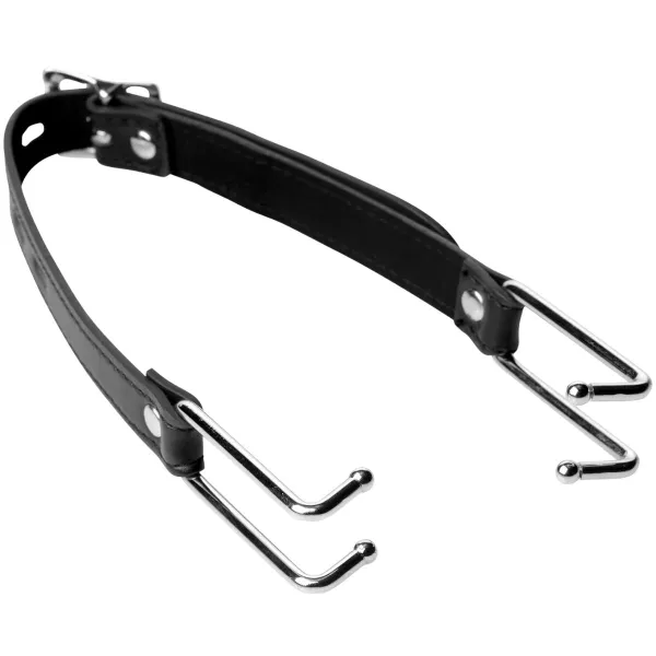 Gancio apri bocca bondage con fibbia nero