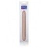 Doppio dildo liscio pelle chiara 30 cm Doppio dildo liscio pelle chiara 30 cm