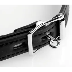 Gancio apri bocca bondage con fibbia nero Gancio apri bocca bondage con fibbia nero