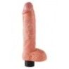 Fallo vibrante testicoli King Cock 25 cm Fallo vibrante testicoli King Cock 25 cm
