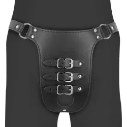 Cintura castità con cinghie regolabili uomo Cintura castità con cinghie regolabili uomo