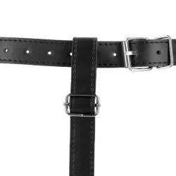 Cintura castità con cinghie regolabili uomo Cintura castità con cinghie regolabili uomo