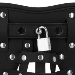 Tanga di castità regolabile e lucchetto uomo Tanga di castità regolabile e lucchetto uomo