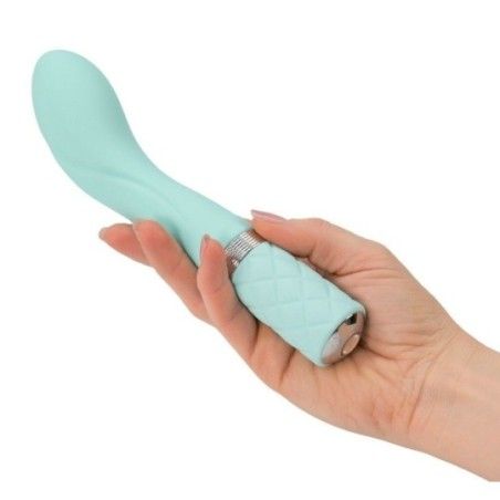 Vibratore punto G silicone Sassy celeste