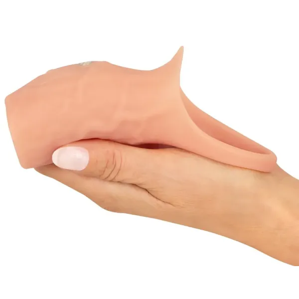 Guaina pene vibrante aperta realistica chiara