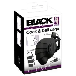 Gabbia castità pene silicone Cock & Ball Cage Gabbia castità pene silicone Cock & Ball Cage
