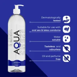 Lubrificante intimo Aqua 1000 ml Lubrificante intimo Aqua 1000 ml