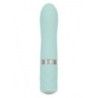 Vibratore mini vaginale silicone celeste Vibratore mini vaginale silicone celeste