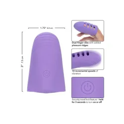 Vibratore vaginale da dita Finger Vibe viola Vibratore vaginale da dita Finger Vibe viola