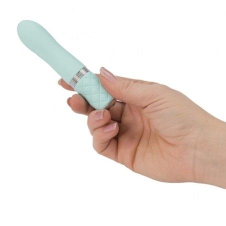 Vibratore mini vaginale silicone celeste
