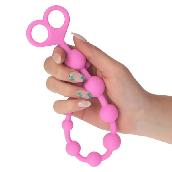 Palline anali juggling ball silicone rosa