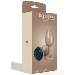 Plug Anale shine like a star ToyJoy 7 cm oro Plug Anale shine like a star ToyJoy 7 cm oro