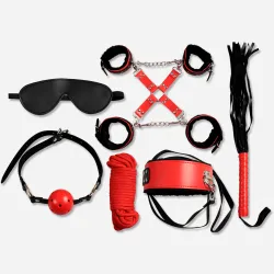 Bondage Kit 8 pz - Secret Play Bondage Kit 8 pz - Secret Play