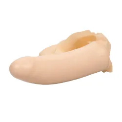 Dildo per viso indossabile chiaro 12,75 cm Dildo per viso indossabile chiaro 12,75 cm