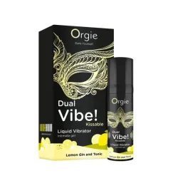 Gel intimo vibrante Lemon Gin Tonic 15 ml Gel intimo vibrante Lemon Gin Tonic 15 ml