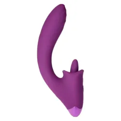 Vibratore 2 in 1 con lingua Lick&Vibe viola Vibratore 2 in 1 con lingua Lick&Vibe viola