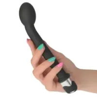 Vibratore Punto G Diamond King 22 cm nero