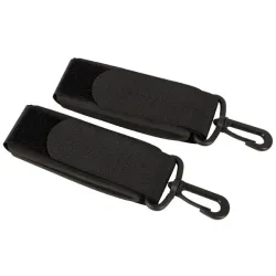 Polsiere BDSM in tessuto regolabili nere Polsiere BDSM in tessuto regolabili nere