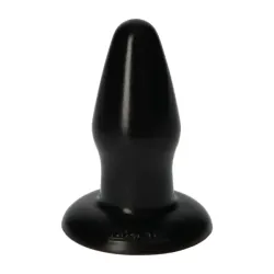 Plug anale con ventosa Evan nero 11,5 cm Plug anale con ventosa Evan nero 11,5 cm
