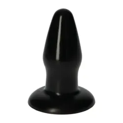 Plug anale con ventosa Evan nero 11,5 cm Plug anale con ventosa Evan nero 11,5 cm