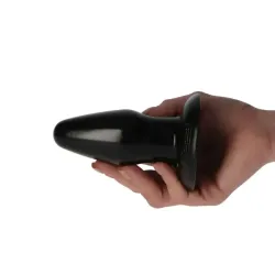 Plug anale con ventosa Evan nero 11,5 cm Plug anale con ventosa Evan nero 11,5 cm