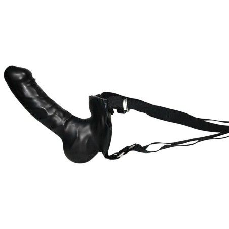 Fallo realistico indossabile strapon nero