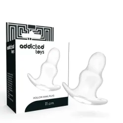 Dilatatore anale medium 11 cm trasparente Dilatatore anale medium 11 cm trasparente