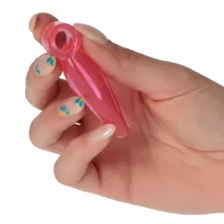 Plug anale rosa da dito 7,2 cm Plug anale rosa da dito 7,2 cm