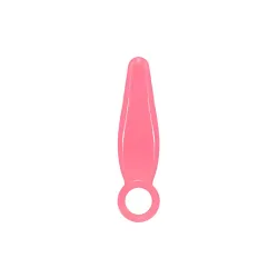Plug anale rosa da dito 7,2 cm Plug anale rosa da dito 7,2 cm