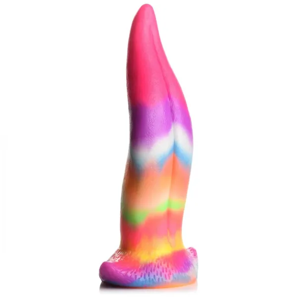 Dildo Fantasy lingua Unicorno fluo 21 cm