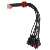 Frusta BDSM vera pelle Hidden Desire roses