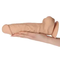 Fallo realistico XXL Big Arm chiaro 27,5 cm