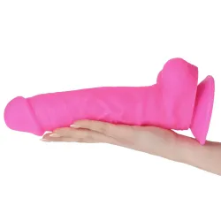 Fallo realistico XXL Big Arm fucsia 27,5 cm Fallo realistico XXL Big Arm fucsia 27,5 cm