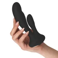 Vibratore anale Double Fun nero