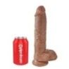Dildo realistico ventosa 26 cm mulatto Dildo realistico ventosa 26 cm mulatto