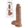 Dildo realistico ventosa 26 cm mulatto Dildo realistico ventosa 26 cm mulatto