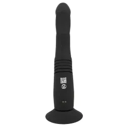 Vibratore punto G e P nero 26 cm Vibratore punto G e P nero 26 cm