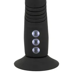 Vibratore punto G e P nero 26 cm Vibratore punto G e P nero 26 cm