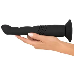 Vibratore punto G e P nero 26 cm Vibratore punto G e P nero 26 cm