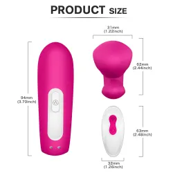 Vibratore per coppia Be Amazed fucsia Vibratore per coppia Be Amazed fucsia