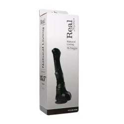 Dildo XXL cavallo pegaso nero 40 cm Dildo XXL cavallo pegaso nero 40 cm