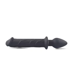 Dildo con plug anale Couple Love nero 22,5 cm Dildo con plug anale Couple Love nero 22,5 cm